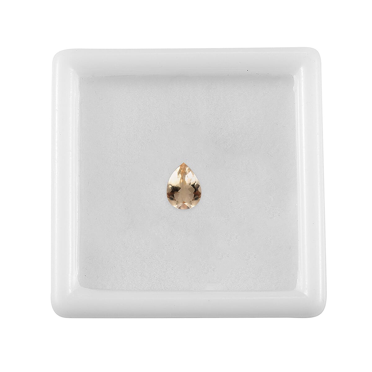 AA Yellow Scapolite (Pear 7x5 mm) 0.52 ctw image number 2