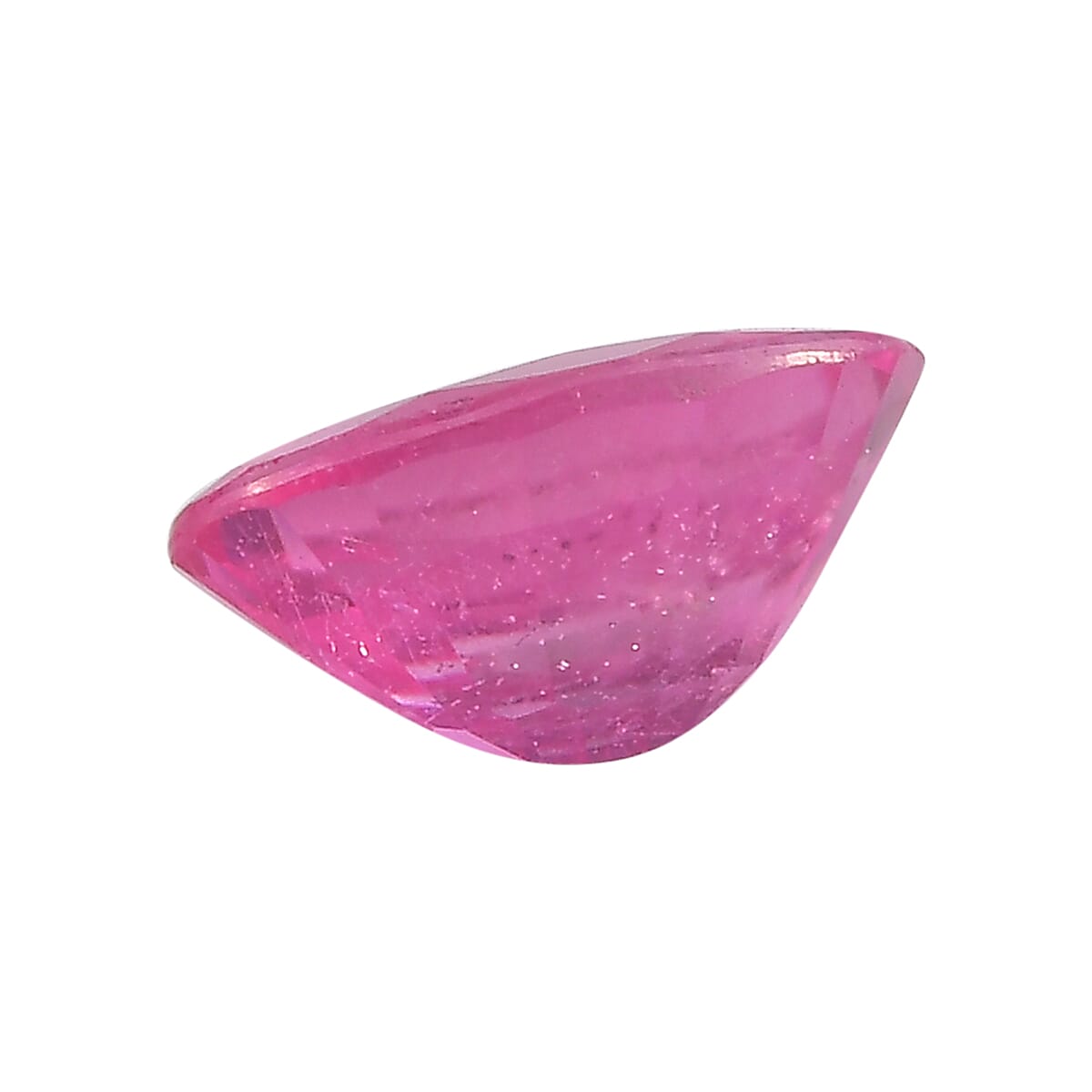 Fissure Filled Pink Ruby (Ovl 7x5 mm) 0.89 ctw image number 1