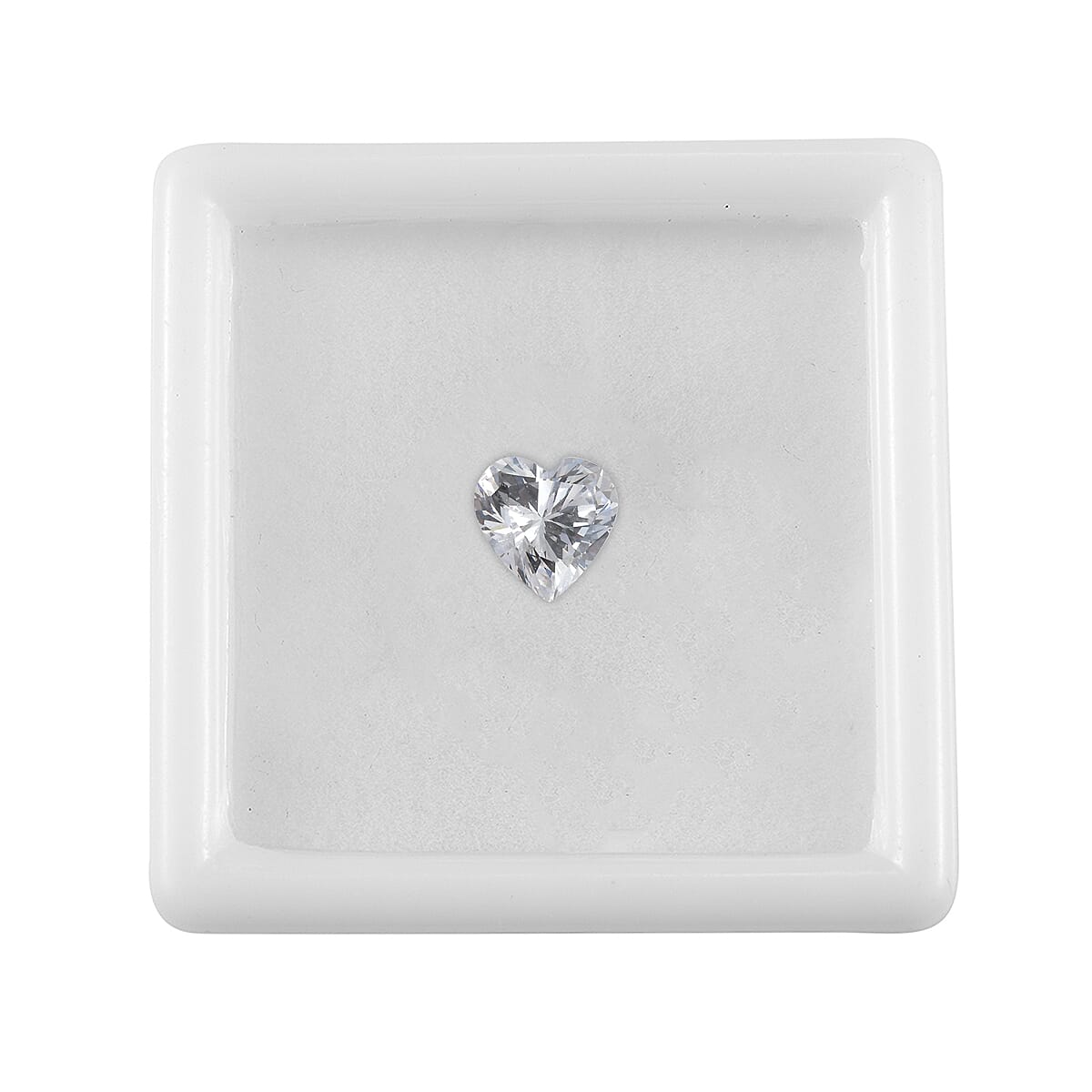 Finest CZ (Hrt 7 mm) 2.06 ctw image number 2