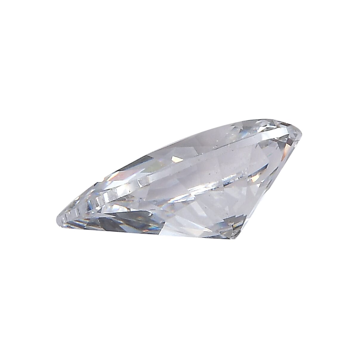 Finest CZ (Pear 8x5 mm) 1.30 ctw , Loose Gem , Loose Gemstones , Loose Stones , Jewelry Stones image number 1