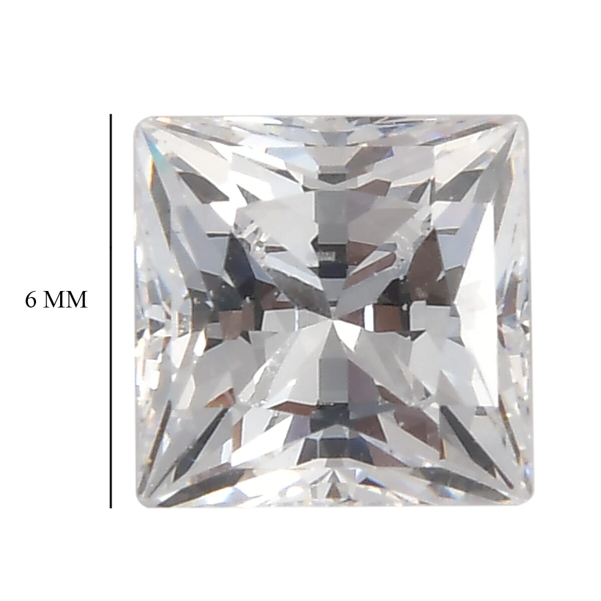 Finest CZ (Sqr 6 mm) 2.15 ctw image number 3