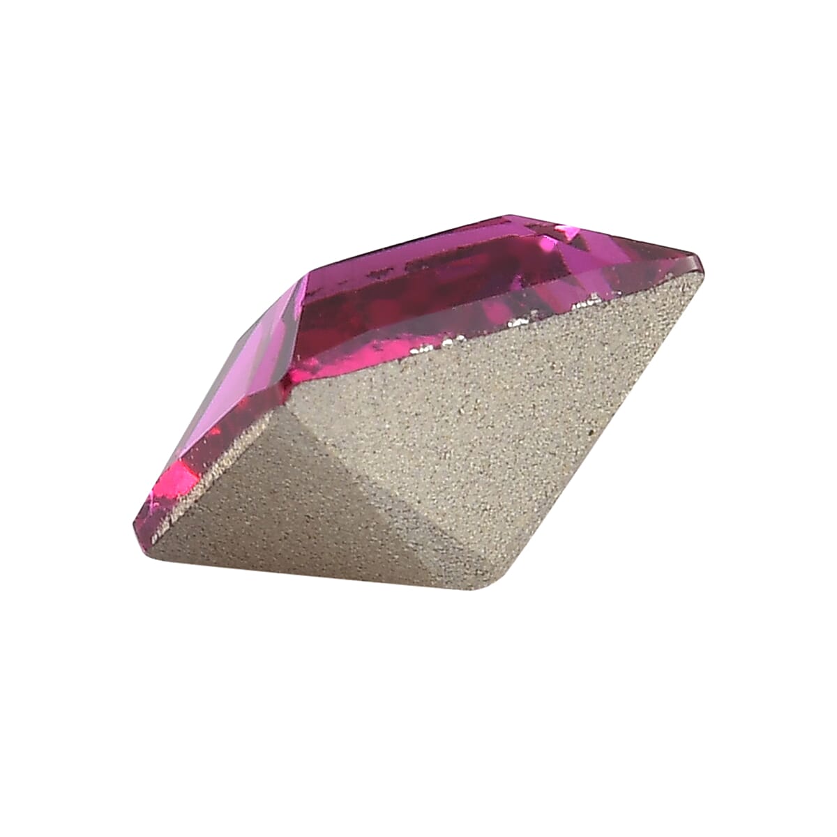 Fuchsia Crystal (Sqr 8 mm) 2.40 ctw image number 1