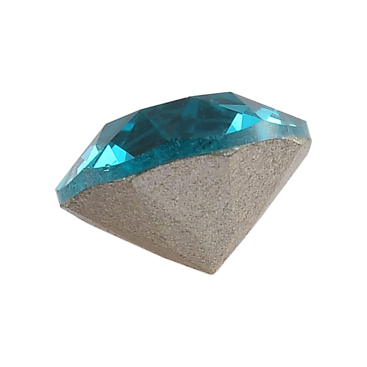 Blue Zircon Crystal (Rnd 6.25 mm) 0.70 ctw image number 1