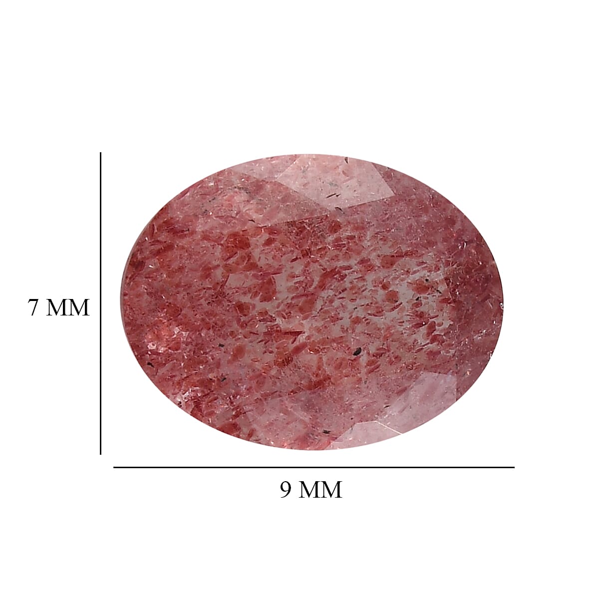 AA Natural Tanzanian Natronite (Ovl 9x7 mm) 1.50 ctw image number 3