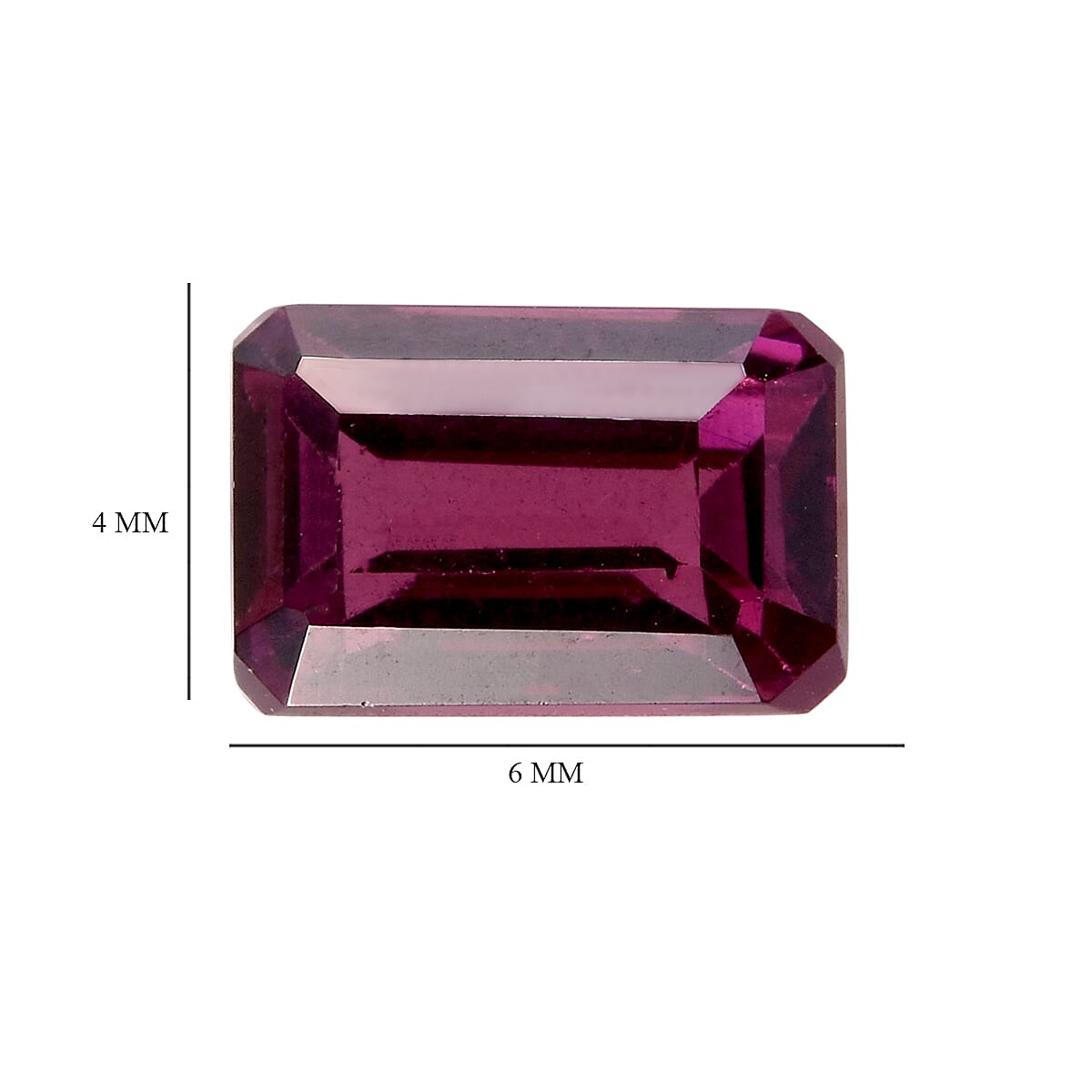 Tanzanian Wine Garnet (Oct 6x4 mm) 0.65 ctw image number 3