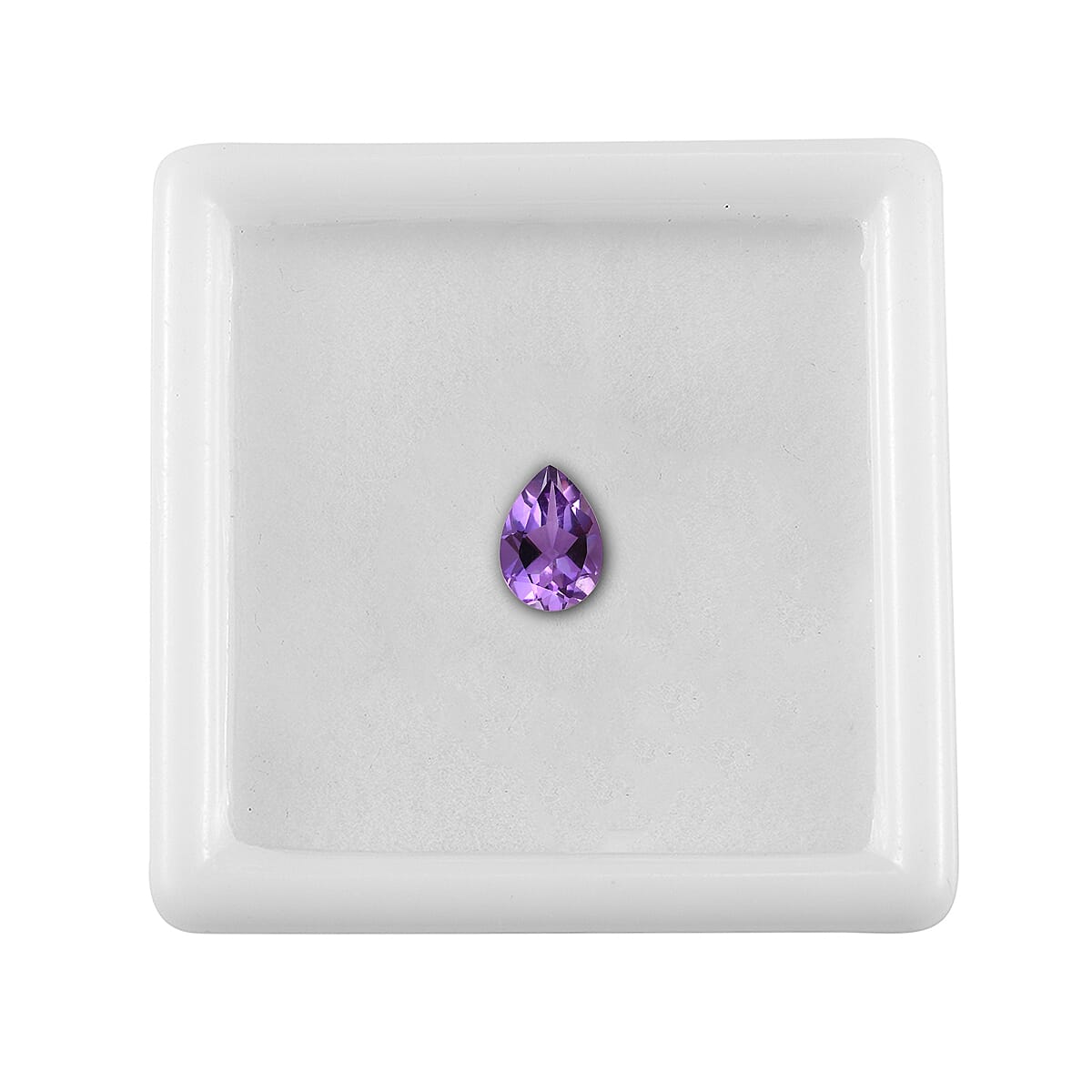 Uruguayan Amethyst (Pear 7x5 mm) 0.52 ctw image number 2