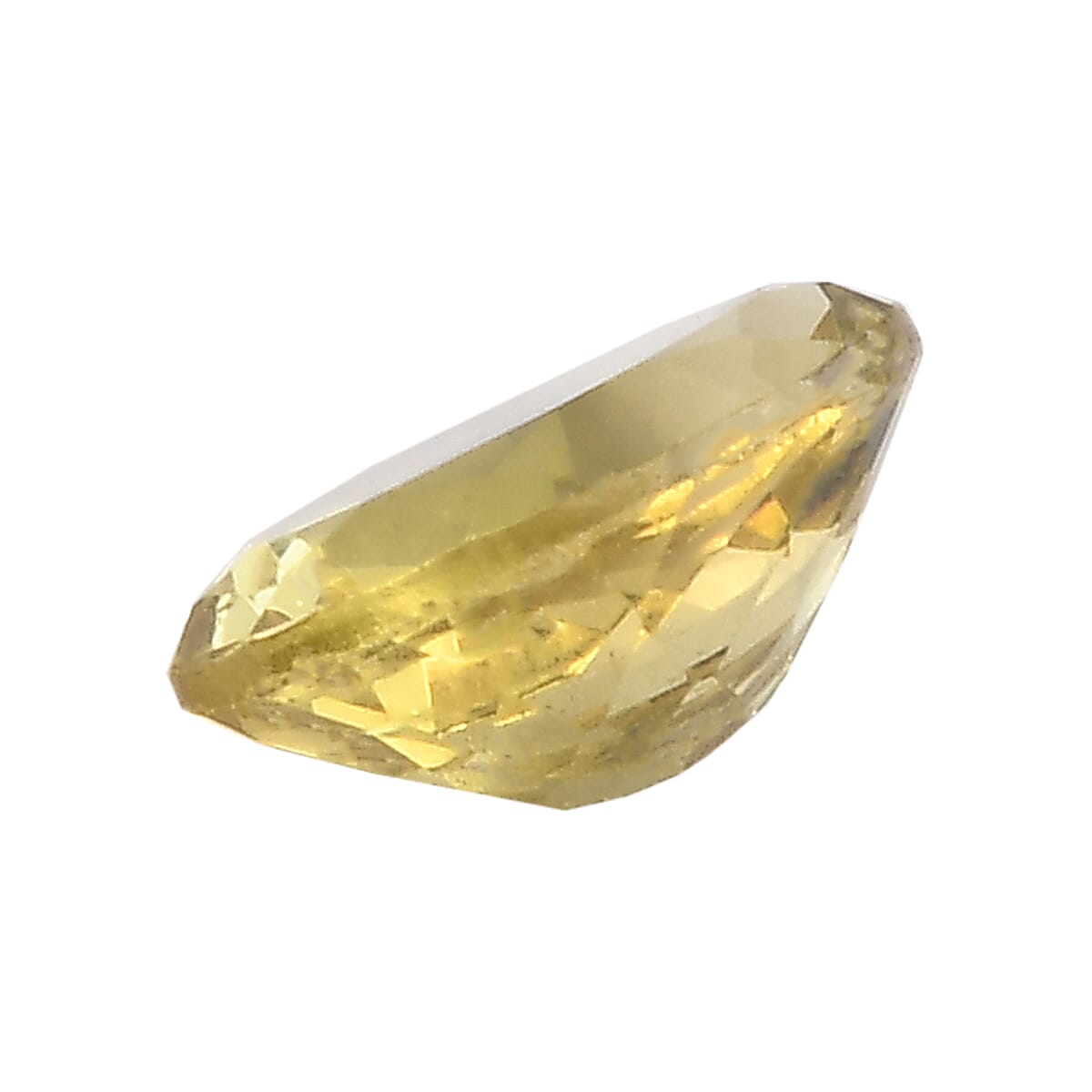 Yellow Apatite (Ovl 8x6 mm) 1.26 ctw image number 1