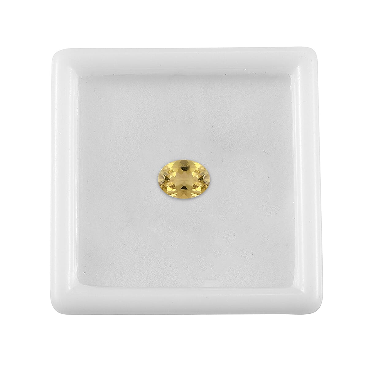 Yellow Apatite (Ovl 8x6 mm) 1.26 ctw image number 2