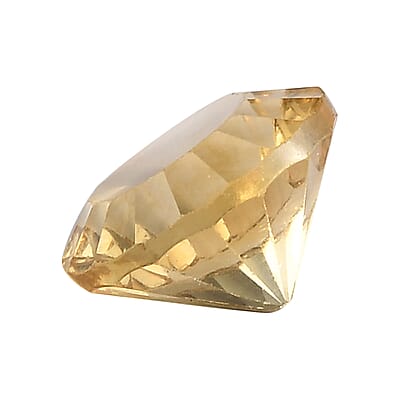 Canary Yellow Fluorite (Rnd 11 mm) 4.59 ctw Loose Gemstone