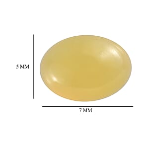 Yellow Opal (Ovl 7x5 mm) 0.55 ctw