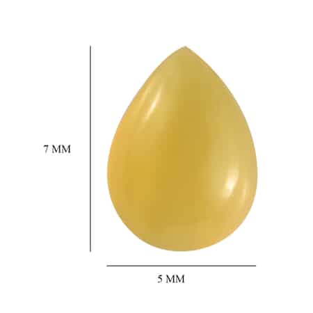 Yellow Opal (Pear 7x5 mm) 0.50 ctw image number 3
