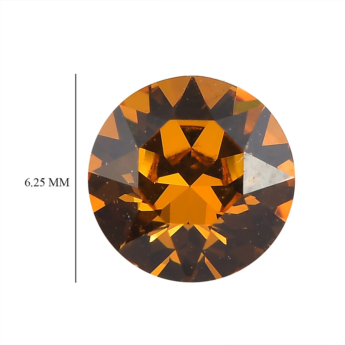 Topaz Crystal (Rnd 6.25 mm) 0.83 ctw | Loose Gem | Loose Gemstones | Loose Stones | Jewelry Stones image number 3