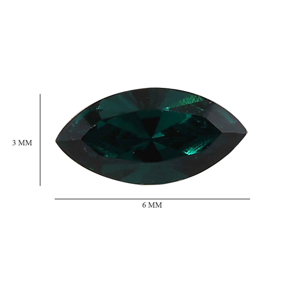 Emerald Crystal (Mrq 6x3 mm) 0.21 ctw image number 3