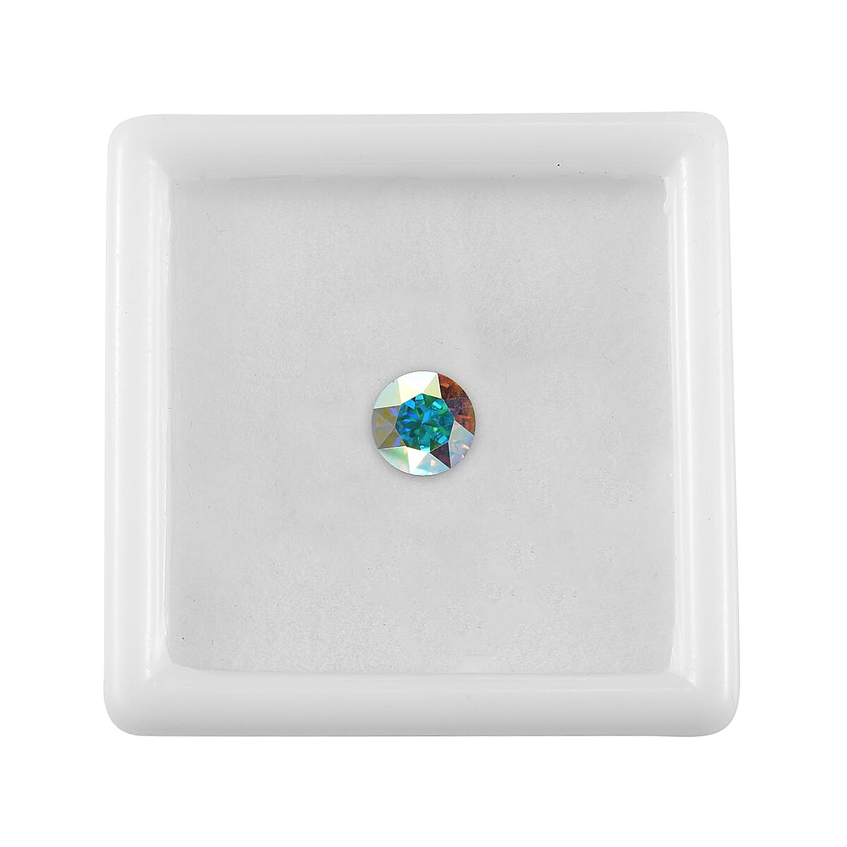 Aurora Borealis Crystal (Rnd 6.25 mm) 0.77 ctw image number 2