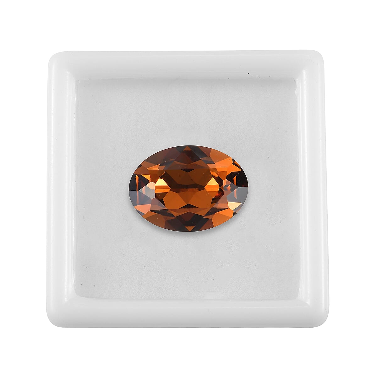 Smoked Topaz Crystal (Ovl 18x13 mm) 10.01 ctw image number 2