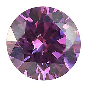 Finest Fancy Purple CZ (Rnd 7 mm) 2.29 ctw