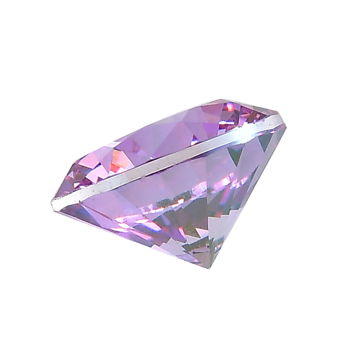 Finest Fancy Purple CZ (Rnd 7 mm) 2.29 ctw image number 1