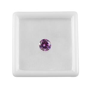 Finest Fancy Purple CZ (Rnd 7 mm) 2.29 ctw