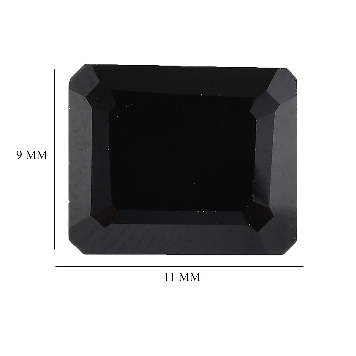 Thai Black Spinel (Oct 11x9 mm) 4.29 ctw
