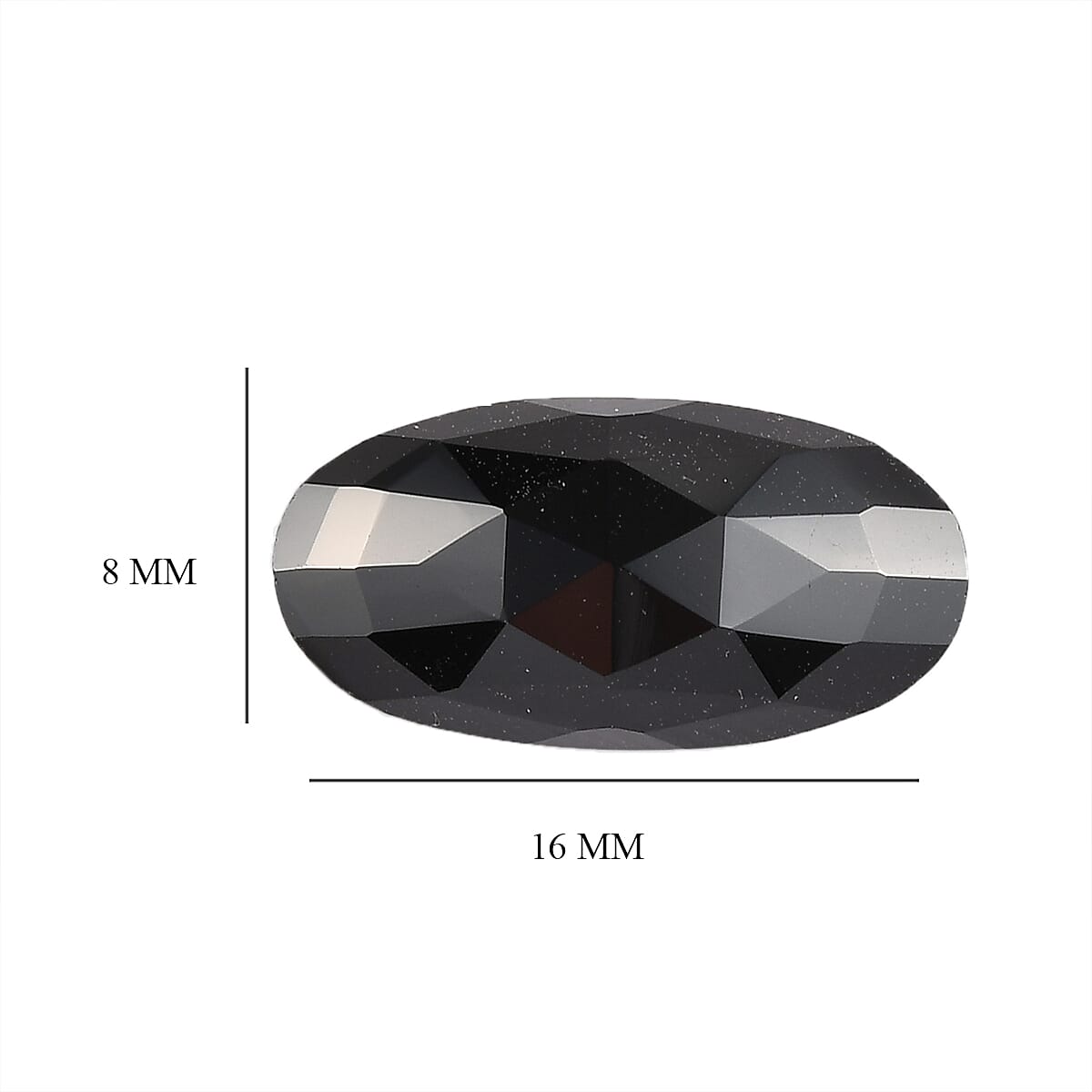 Thai Black Spinel (Ovl 16x8 mm) 4.84 ctw image number 3