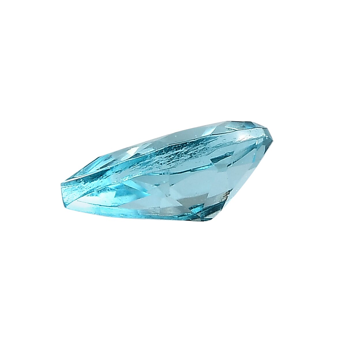 Madagascar Paraiba Apatite (Pear 6x4 mm) 0.38 ctw image number 1