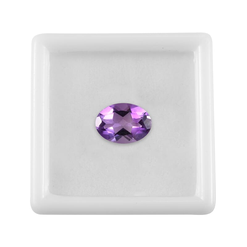 Bolivian Amethyst (Ovl 7x5 mm) 0.66 ctw