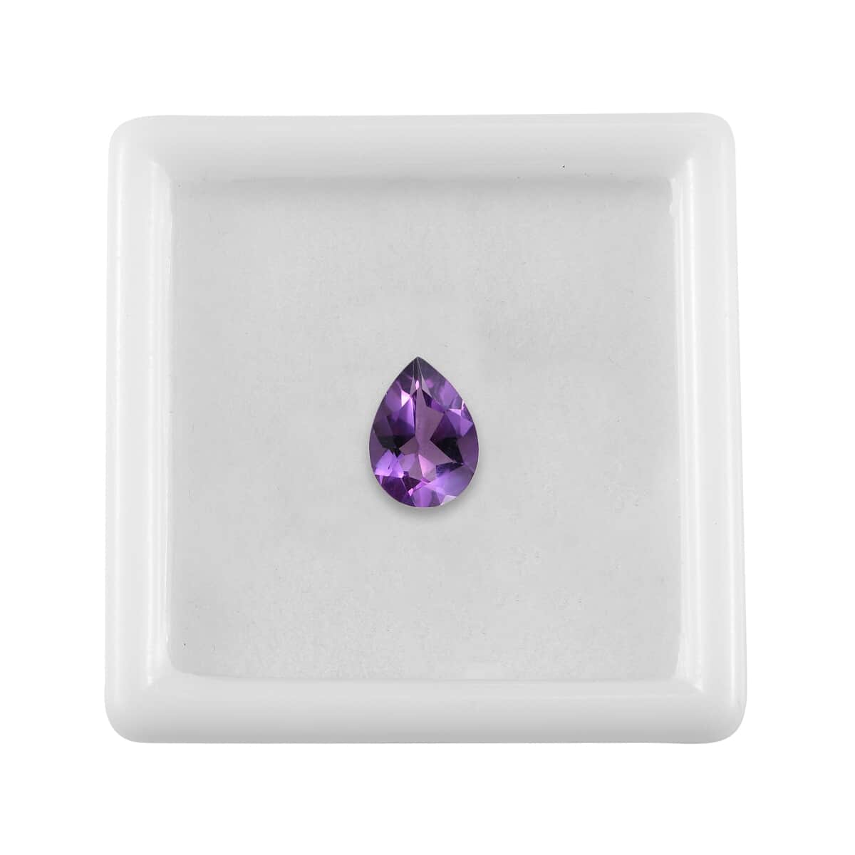 AA Bolivian Amethyst (Pear 7x5 mm) 0.51 ctw image number 2