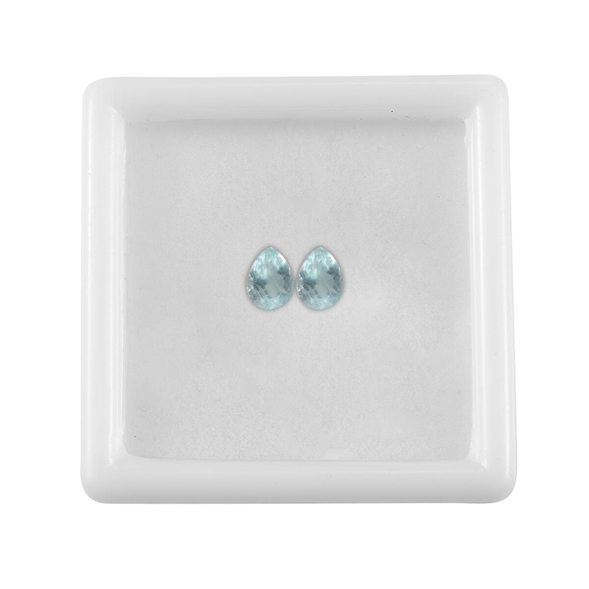 Grandidierite Set of 2 (Pear 4X3 mm) 0.23 ctw image number 2