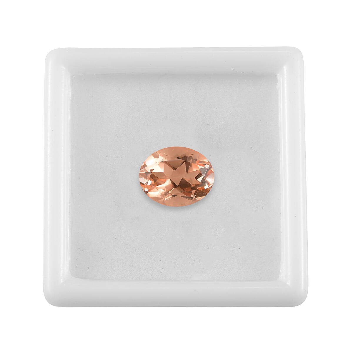 Morganique Quartz (Ovl 10x8 mm) 2.65 ctw image number 2