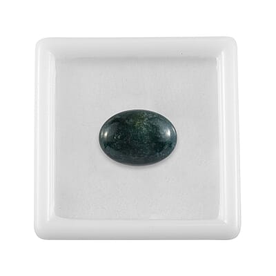 Moss Agate (Ovl 18x13 mm) 11.48 ctw , Loose Gem , Loose Gemstones , Loose Stones , Jewelry Stones