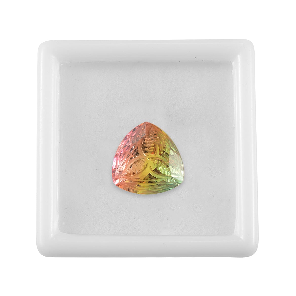 Rainbow Genesis Quartz (Triplet) (Trl 12 mm) 6.57 ctw