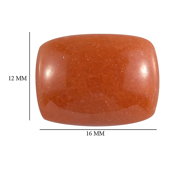 Red Aventurine (Cush 16x12 mm) 10.24 ctw