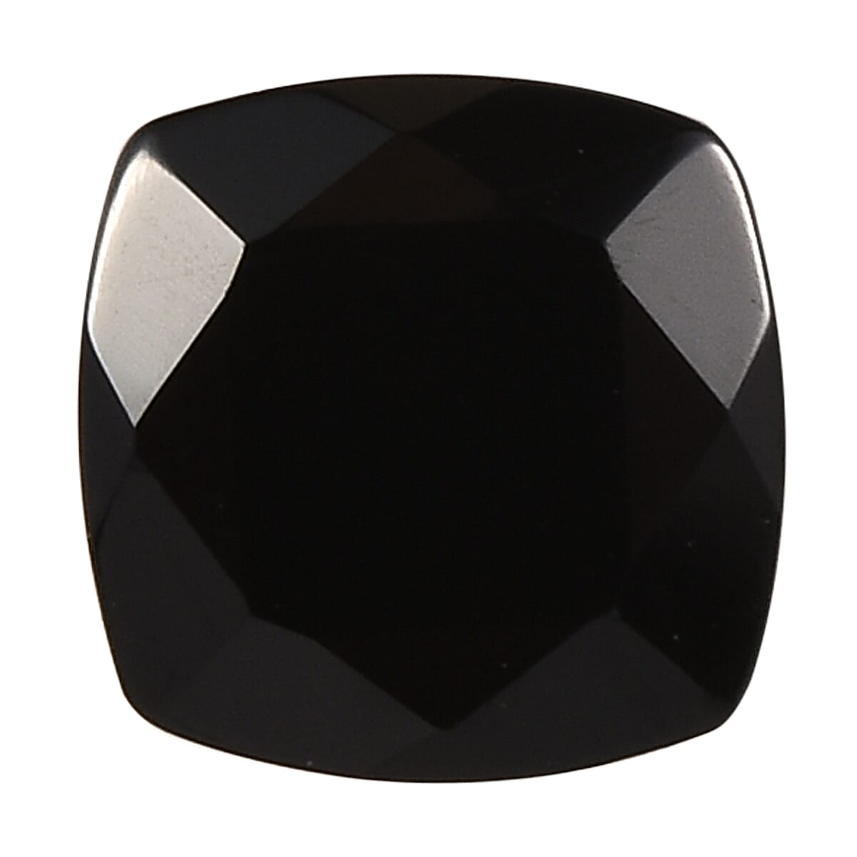 Black Onyx (Cush 5x5 mm) 0.42 ctw , Loose Gem , Loose Gemstones , Loose Stones , Jewelry Stones image number 0