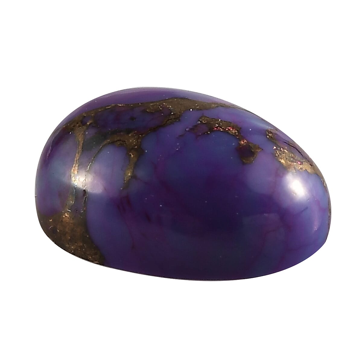 Mojave Purple Turquoise (Ovl 8x6 mm) 0.93 ctw image number 1