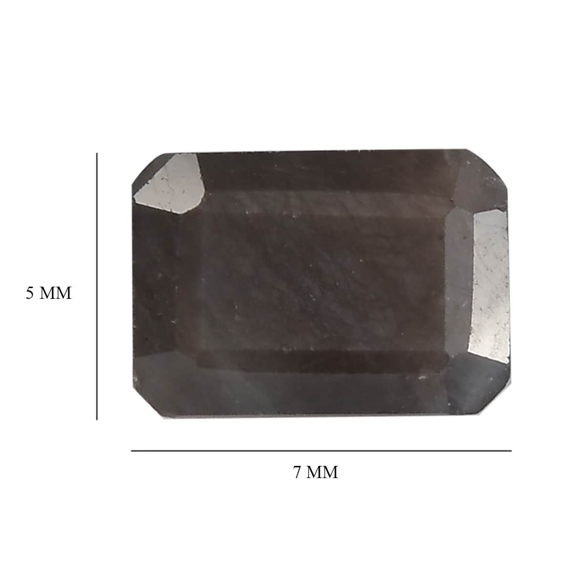 Natural Silver Sapphire (Oct 7x5 mm) 1.19 ctw image number 3
