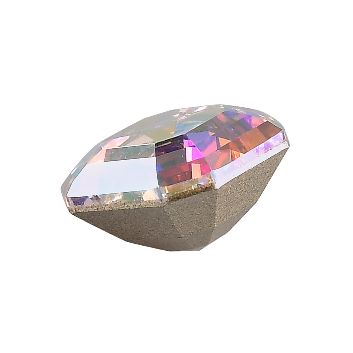 Asscher Cut Aurora Borealis Crystal (Oct 10x10 mm) 4.44 ctw image number 1