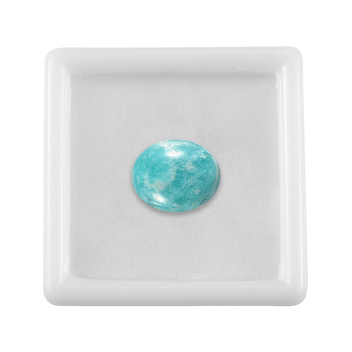 Amazonite (Ovl 12x10 mm) 3.54 ctw image number 2