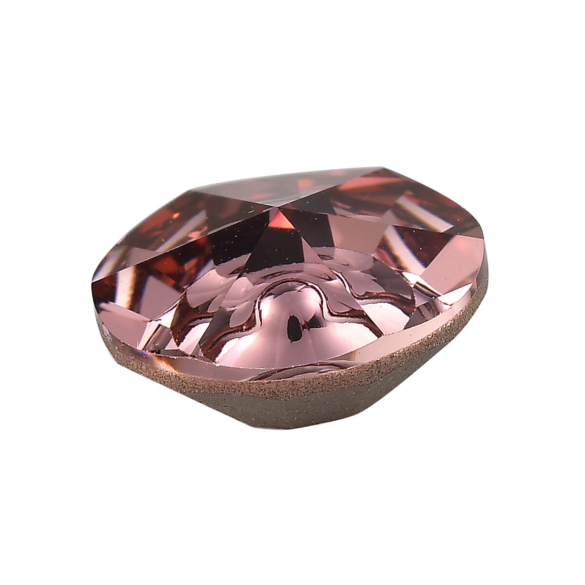 Antique Pink Crystal (Rnd 12 mm) 4.54 ctw image number 1