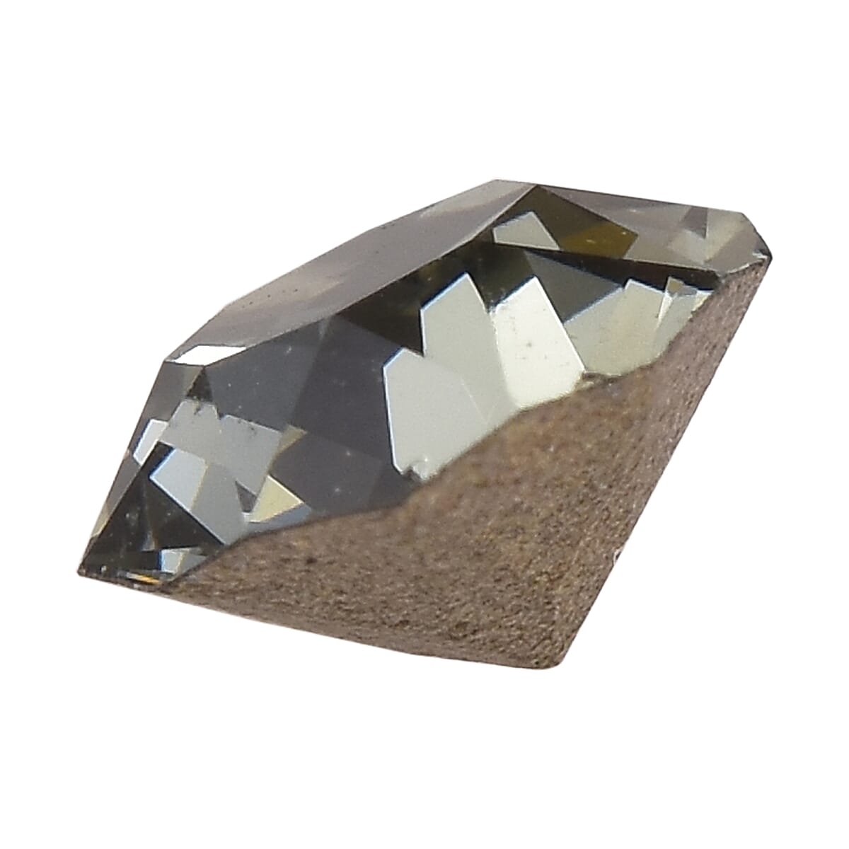 Black Diamond Color Crystal Set of 5 (Rnd 4.5 mm) 1.24 ctw image number 1