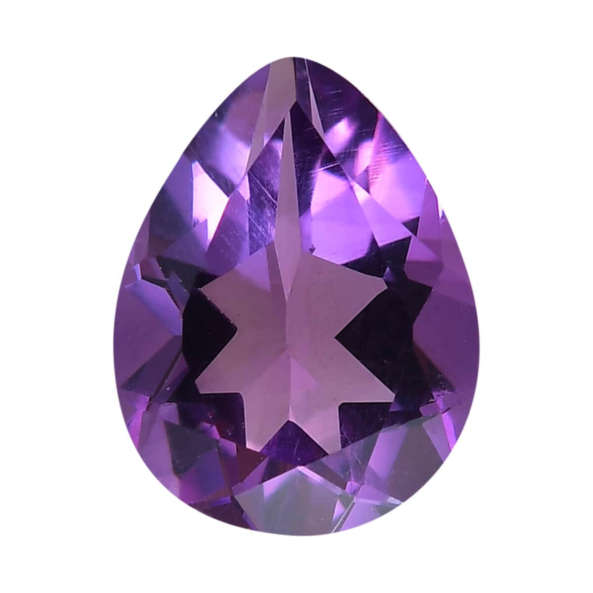 Bolivian Amethyst (Pear 8x6 mm) 0.96 ctw image number 0