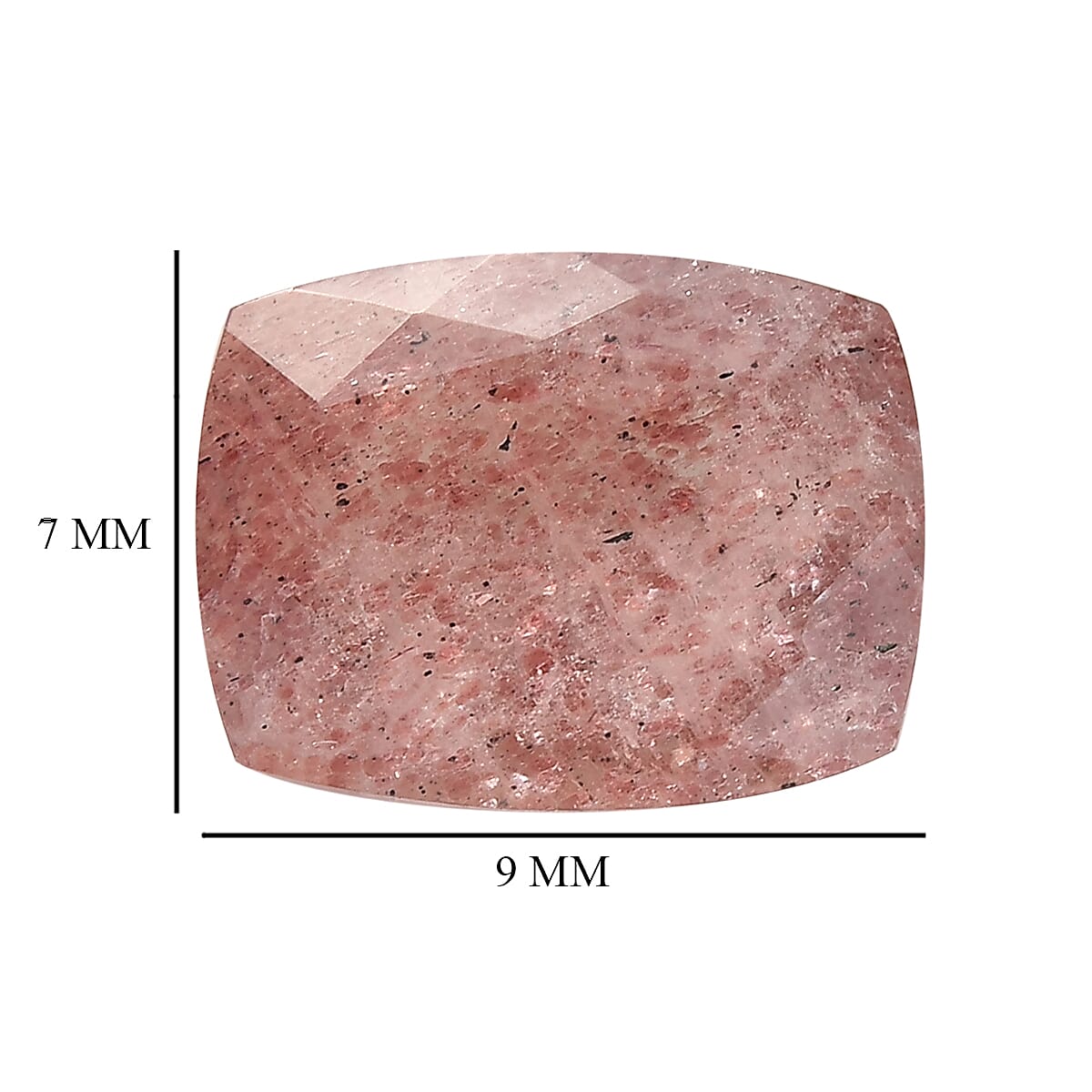 AA Cherry Quartz (Cush 9x7 mm) 1.87 ctw
