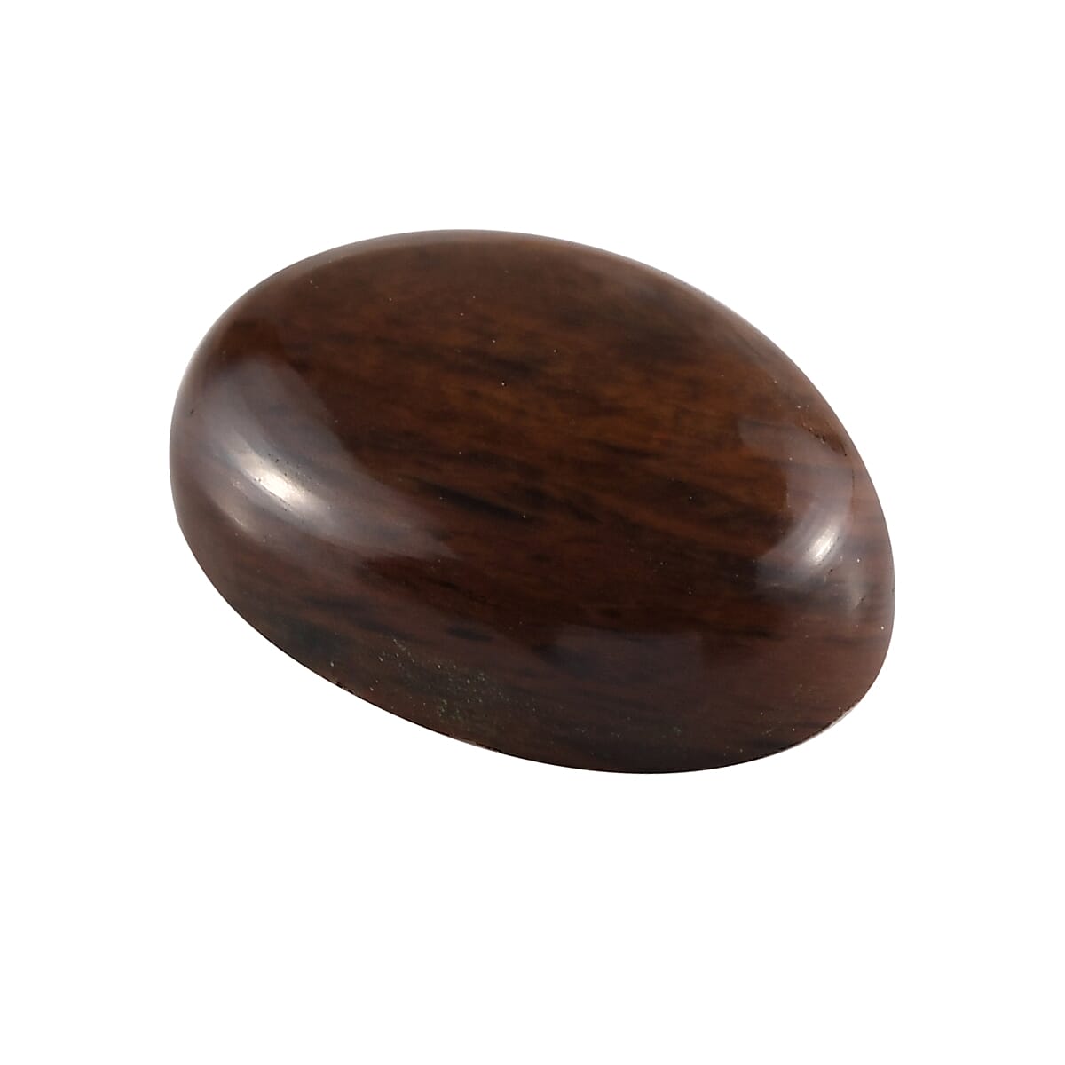 Coffee Obsidian (Ovl 14x10 mm) 5.08 ctw image number 1