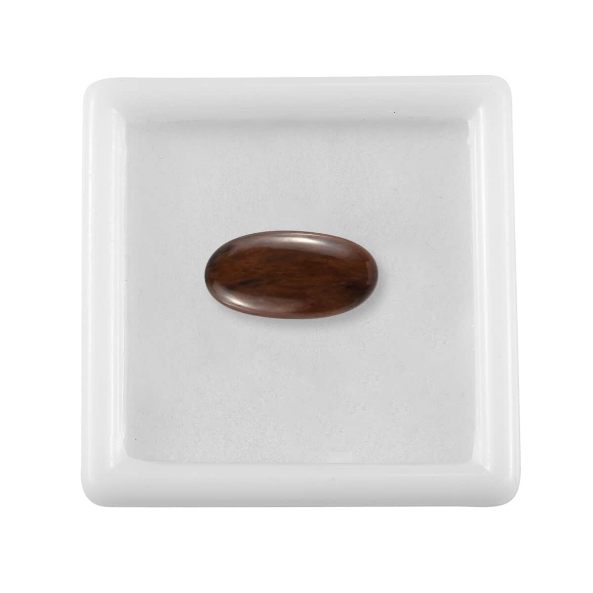 Coffee Obsidian (Ovl 16x8 mm) 3.25 ctw image number 2