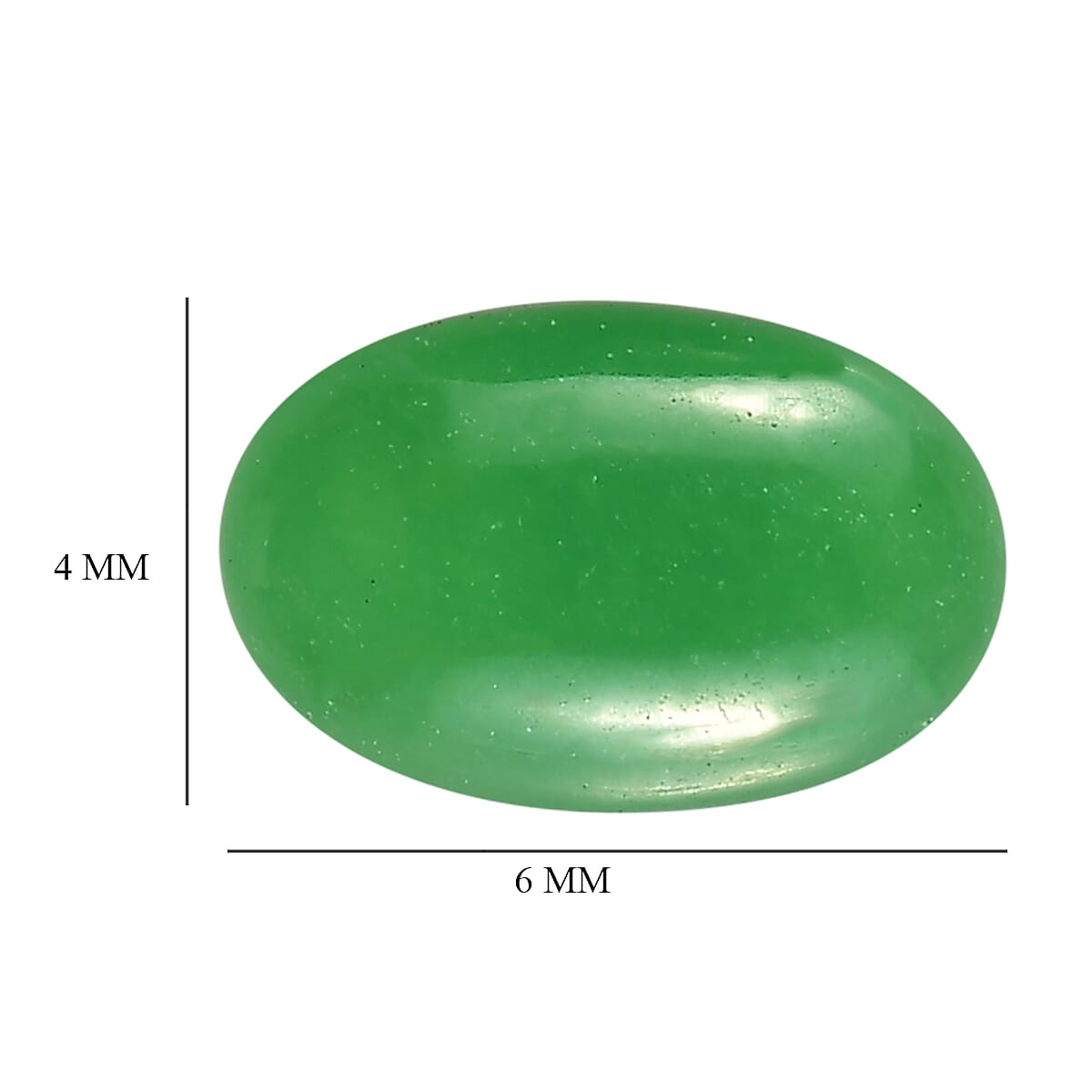 Dyed Green Jade Set of 2 (Ovl 6x4 mm) 1.03 ctw image number 3