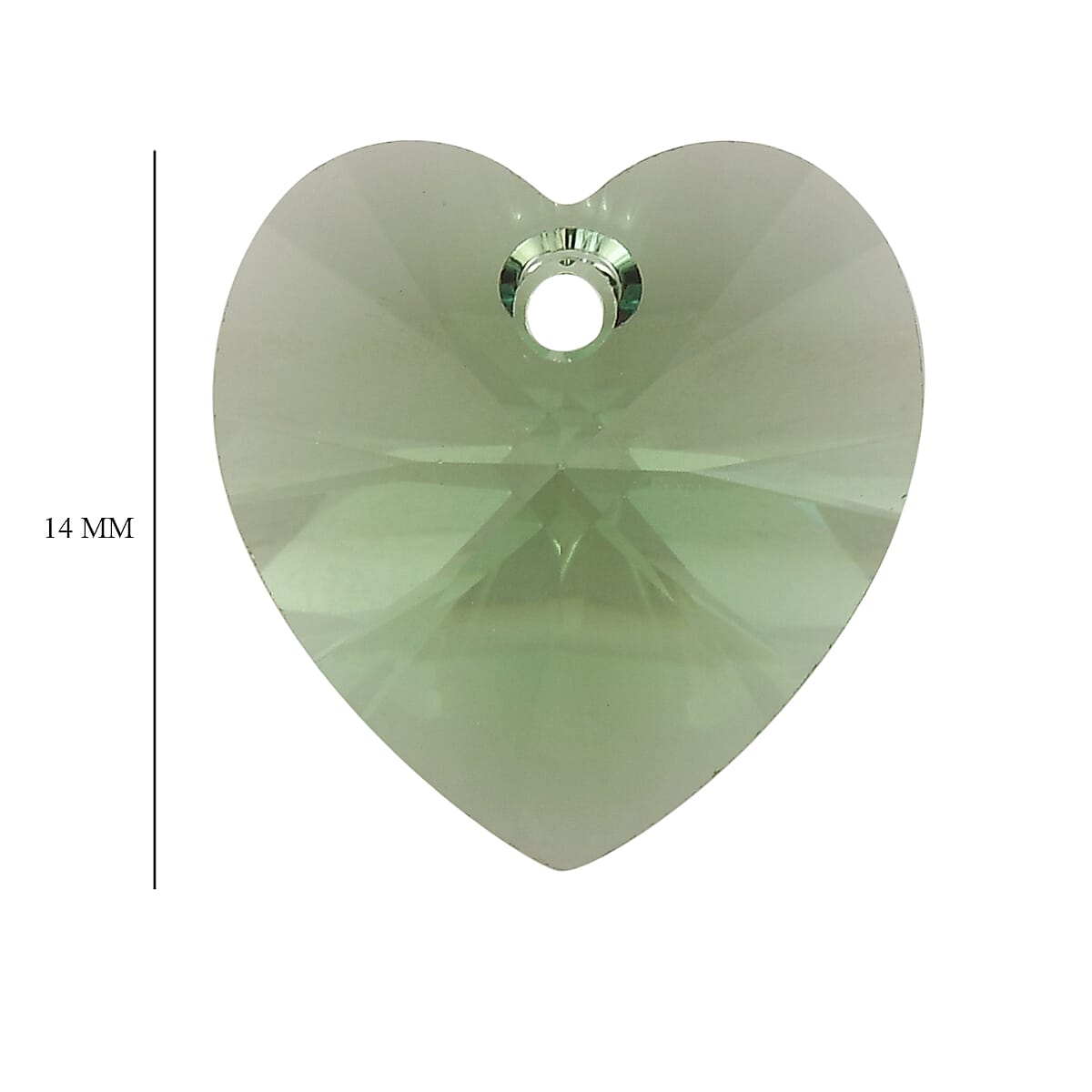 Erinite Crystal (Hrt 14 mm) 6.78 ctw image number 3