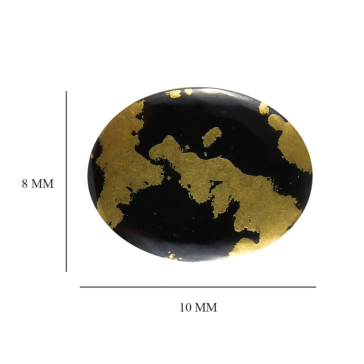 Goldenite (Ovl 10x8 mm) 1.50 ctw image number 3