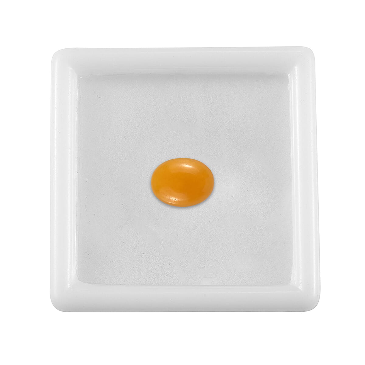 AAA Honey Jade (Ovl 9x7 mm) 1.91 ctw image number 2