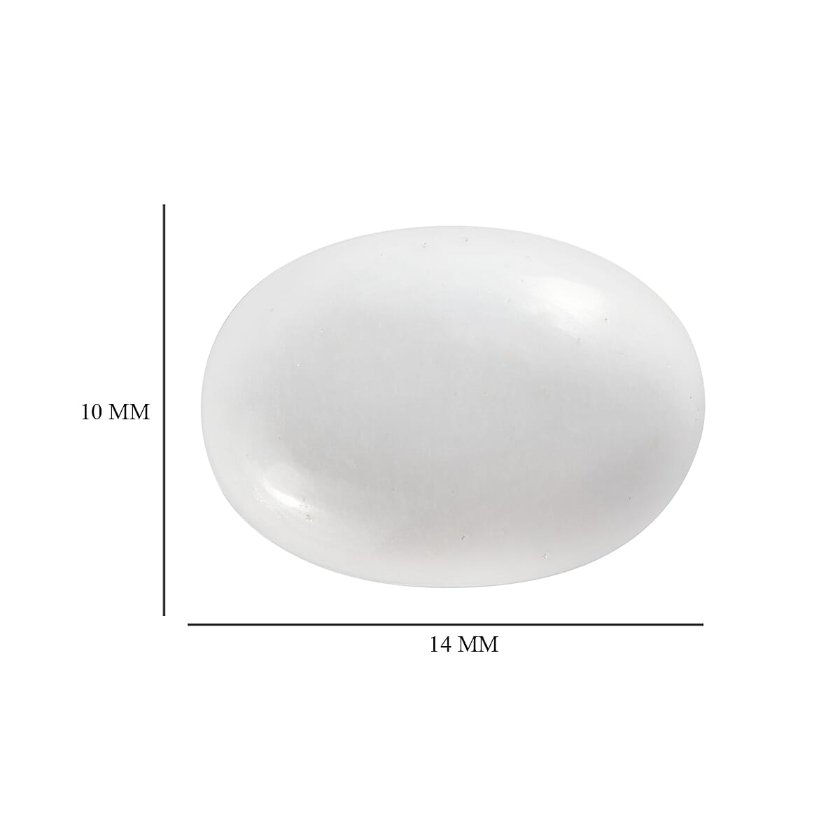 Luna Chalcedony (Ovl 14x10 mm) 5.20 ctw image number 3