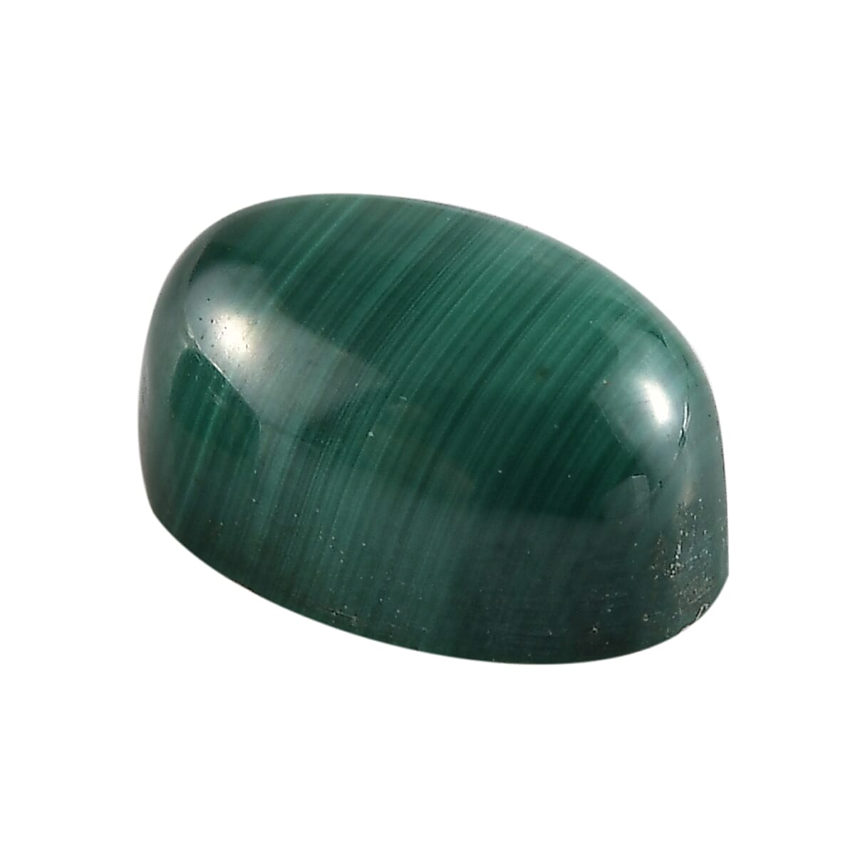 African Malachite Set of 2 (Ovl 6x4 mm) 1.36 ctw image number 1