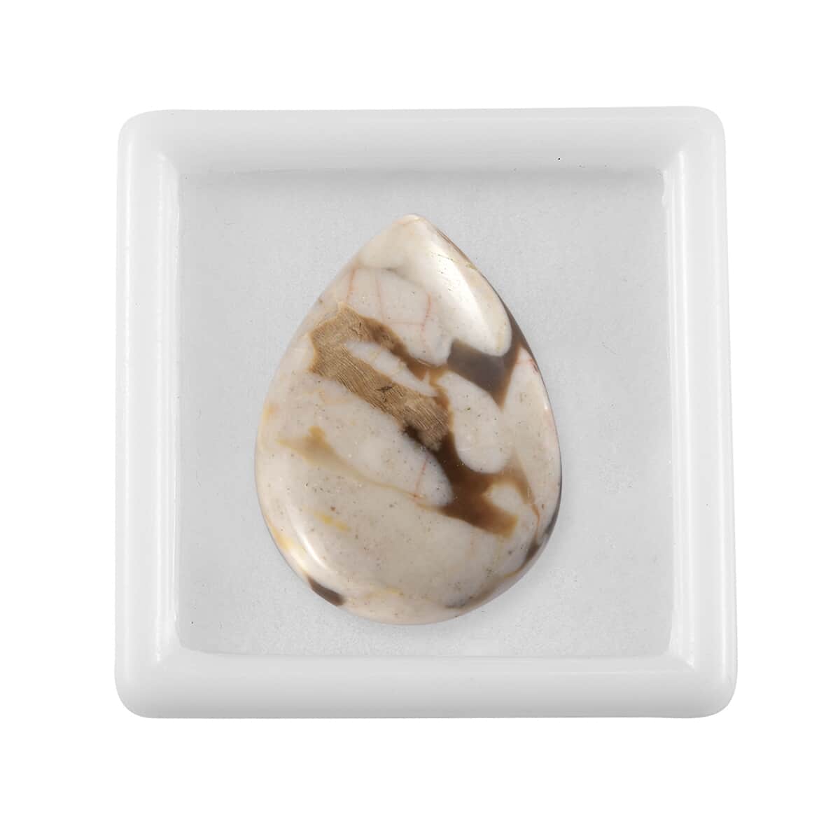 Peanut Wood Jasper (Pear 20x15 mm) 9.63 ctw image number 2